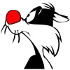 Стикер 11 🧒 Набор эмоджи с персонажами мультов из Looney Tunes