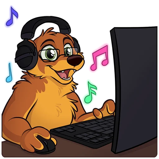 🎵 Стикер «Lorny and Max» для Telegram