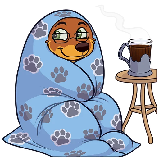 ☕ Стикер «Lorny and Max» для Telegram