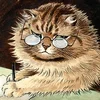 Стикер 24 Louis Wain Cats