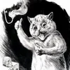 Стикер 55 Louis Wain Cats