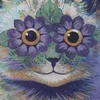 Стикер 6 Louis Wain Cats
