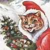 Стикер 36 Louis Wain Cats