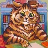 Стикер 19 Louis Wain Cats