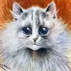 Стикер 32 Louis Wain Cats