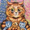 Стикер 30 Louis Wain Cats