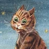 Стикер 21 Louis Wain Cats