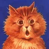 Стикер 3 Louis Wain Cats