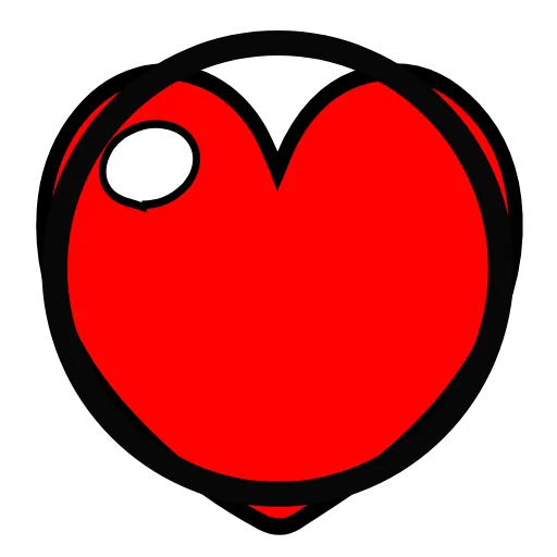 Стикер 6 Love Emoji