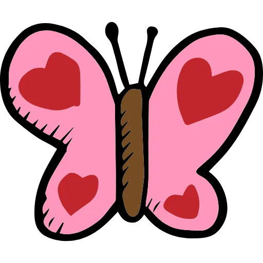 Стикер 53 Love doodle HD