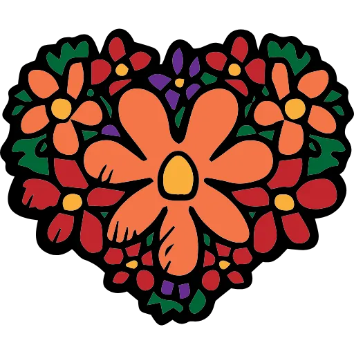 Стикер 45 Love doodle HD