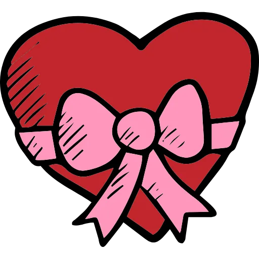 Стикер 39 Love doodle HD