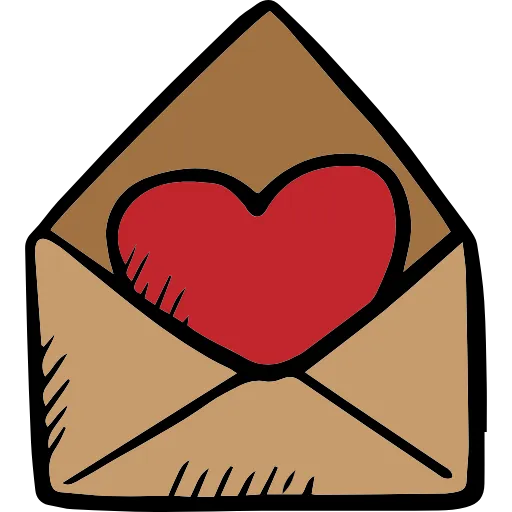 Стикер 44 Love doodle HD