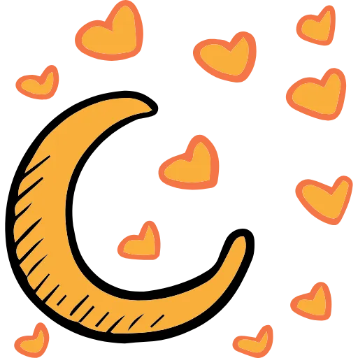 Стикер 61 Love doodle HD