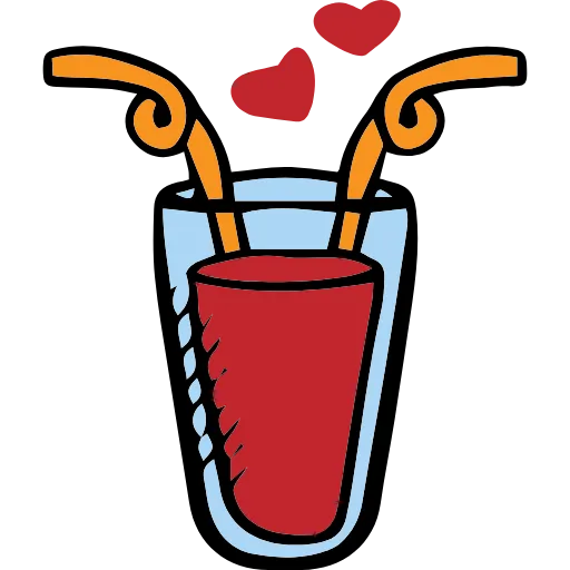 Стикер 13 Love doodle HD