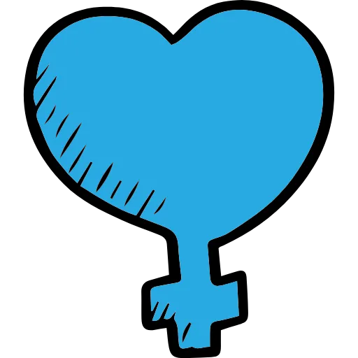 Стикер 19 Love doodle HD