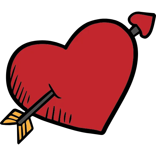 Стикер 38 Love doodle HD