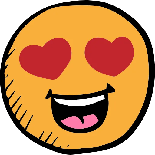 Стикер 17 Love doodle HD