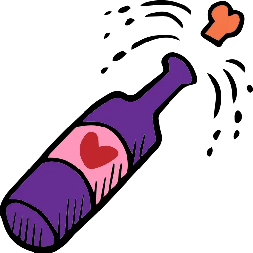 Стикер 9 Love doodle HD