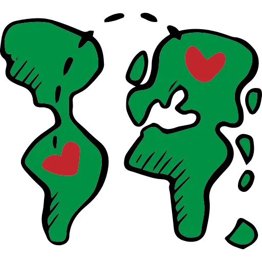 Стикер 49 Love doodle HD