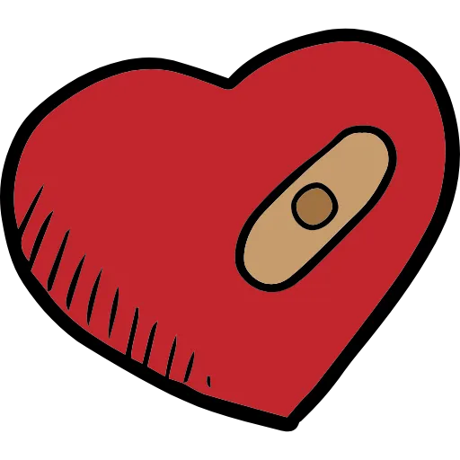 Стикер 30 Love doodle HD