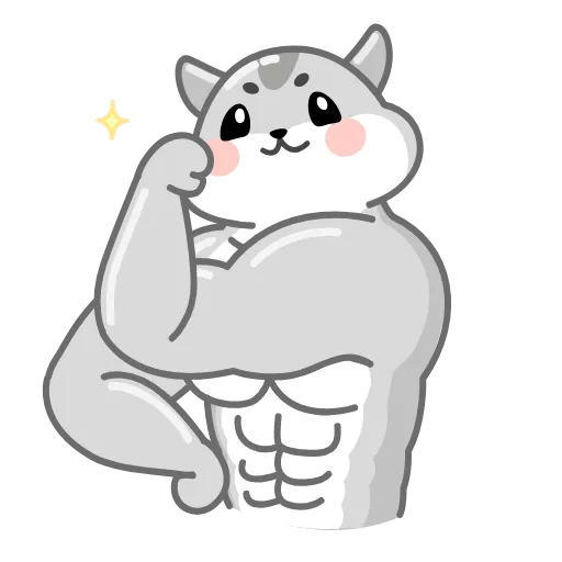 Стикер 8 Love Hamsters