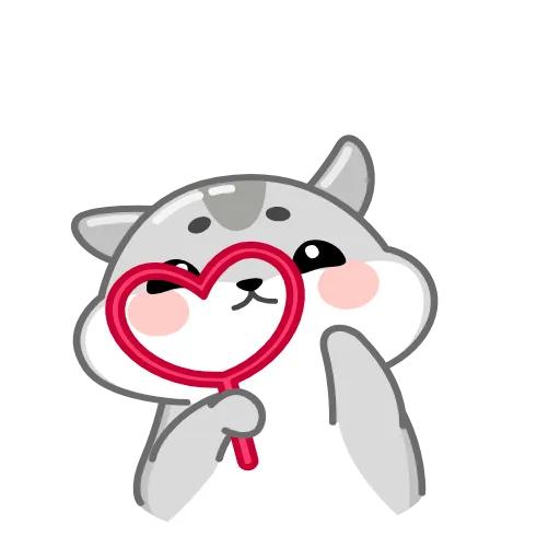 Стикер 5 Love Hamsters