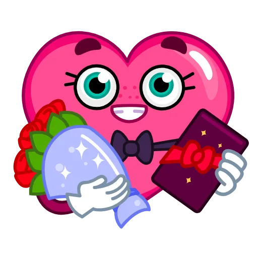 Стикер 9 ☺️ Сердечко