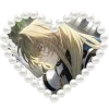 Стикер 30 Love Is Hsr