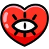 Стикер 15 Love Status Vk