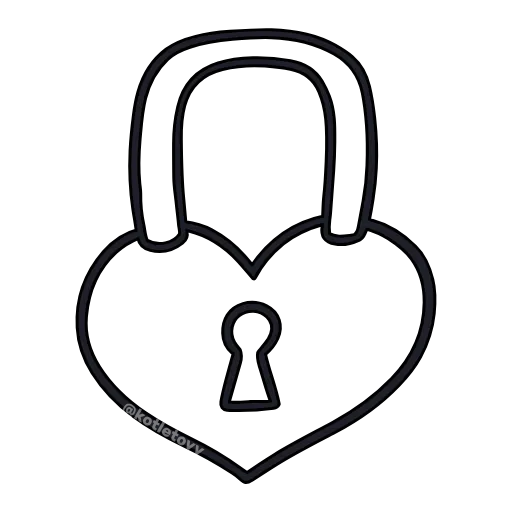 Стикер 5 Love Theme Hd