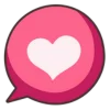 ❤️ Эмодзи «Розовые буквы, иконки, таблички» для Telegram