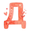 Стикер 40 Это Любовь