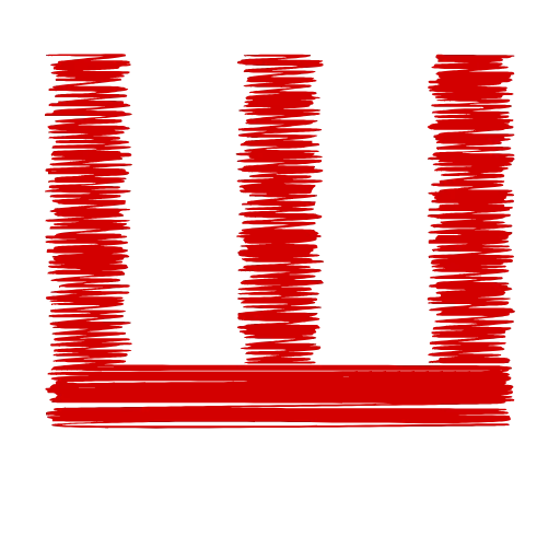 Стикер 26 Love doodle red HD