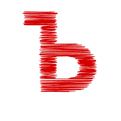 Стикер 28 Love doodle red HD