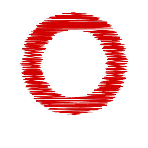 Стикер 16 Love doodle red HD