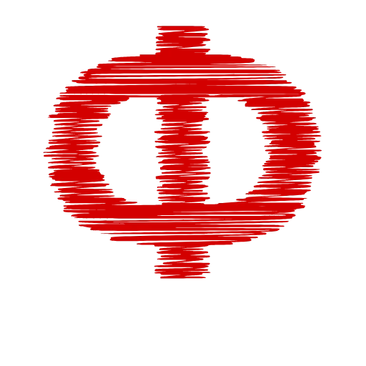 Стикер 22 Love doodle red HD