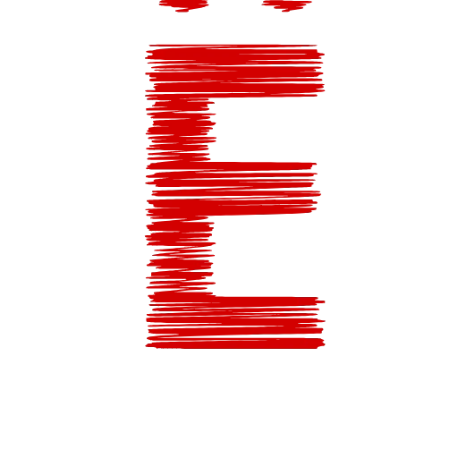 Стикер 7 Love doodle red HD