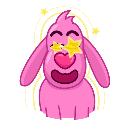 🤩 Эмодзи «Lovehound» для Telegram