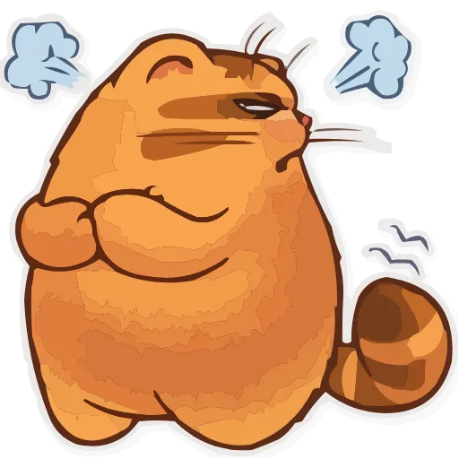 Стикер 8 Manul