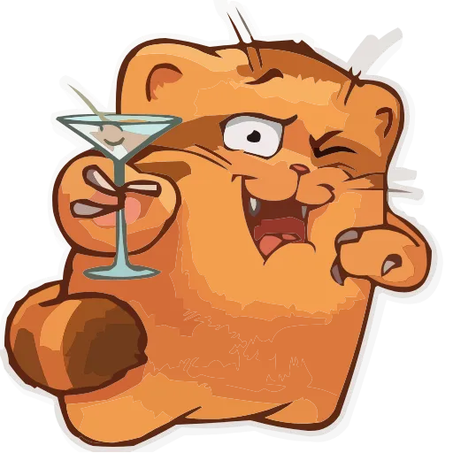 Стикер 22 Manul
