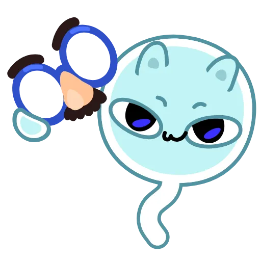 Стикер 13 Lovely Sperm