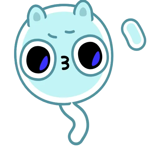 Стикер 5 Lovely Sperm