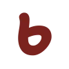 🤩 Эмодзи «Бордовые буквы» для Telegram