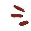 🤩 Эмодзи «Бордовые буквы» для Telegram
