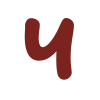 🤩 Эмодзи «Бордовые буквы» для Telegram