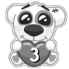 Стикер 60 #animals #decor #fonts #static #vk