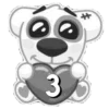 Стикер 9 #animals #decor #fonts #static #vk
