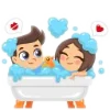 ❤️ Эмодзи «Влюблённые» для Telegram