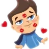 ❤️ Эмодзи «Влюблённые» для Telegram